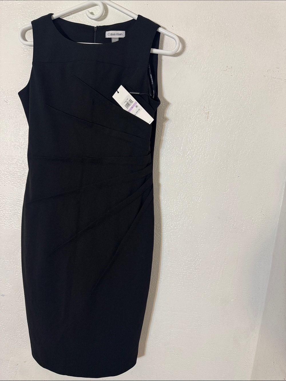 Calvin Klein  sleeveless Black Dress 6
